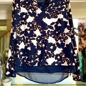 The Limited Blouse Shirt XXSP printed layered blouse in XXSP Like New